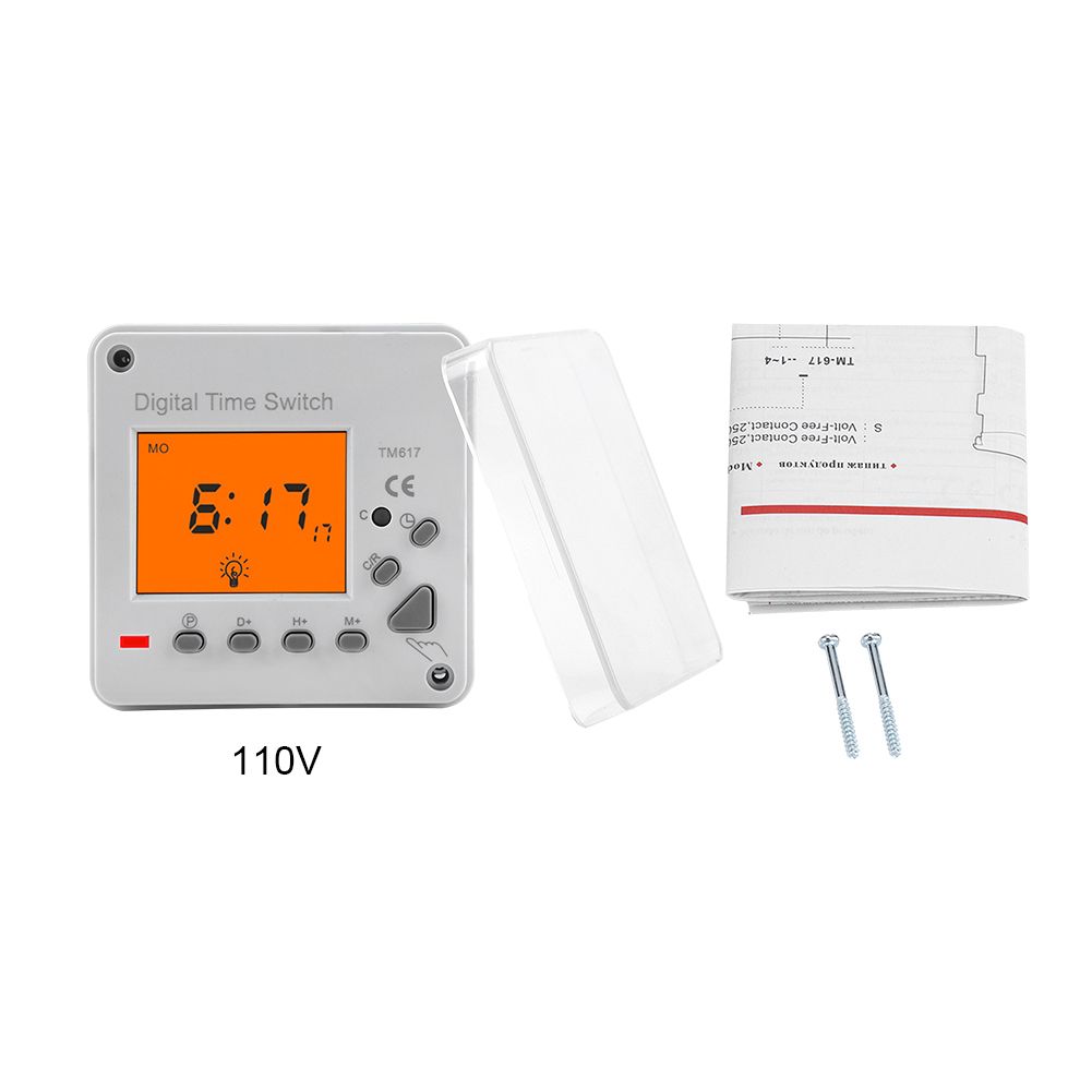 Digital Electric Durable Programmable Smart Control Switch Timer with view 2