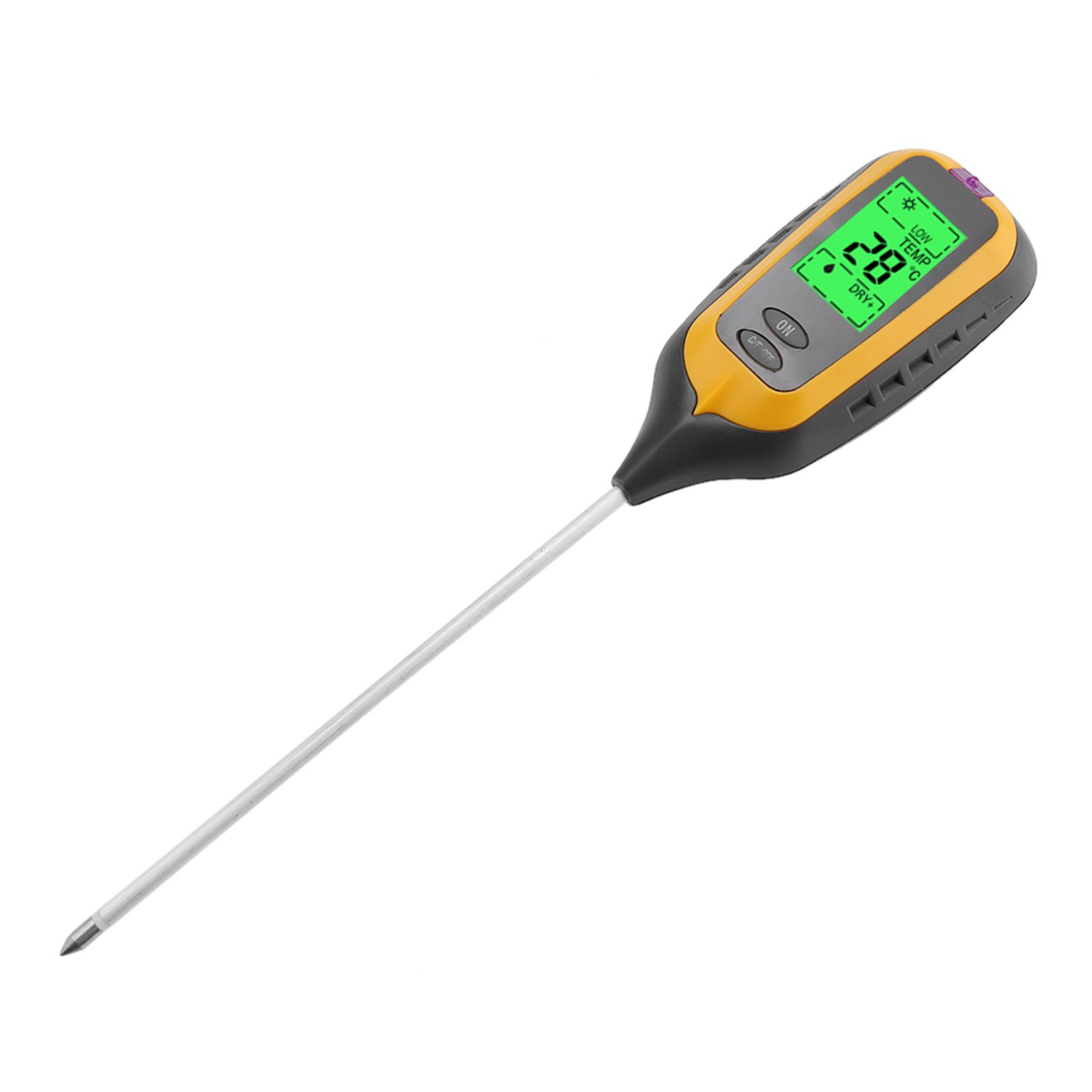 4 In 1 LCD Moisture Temperature Sunlight PH Tester Meter Garden Soil view 8