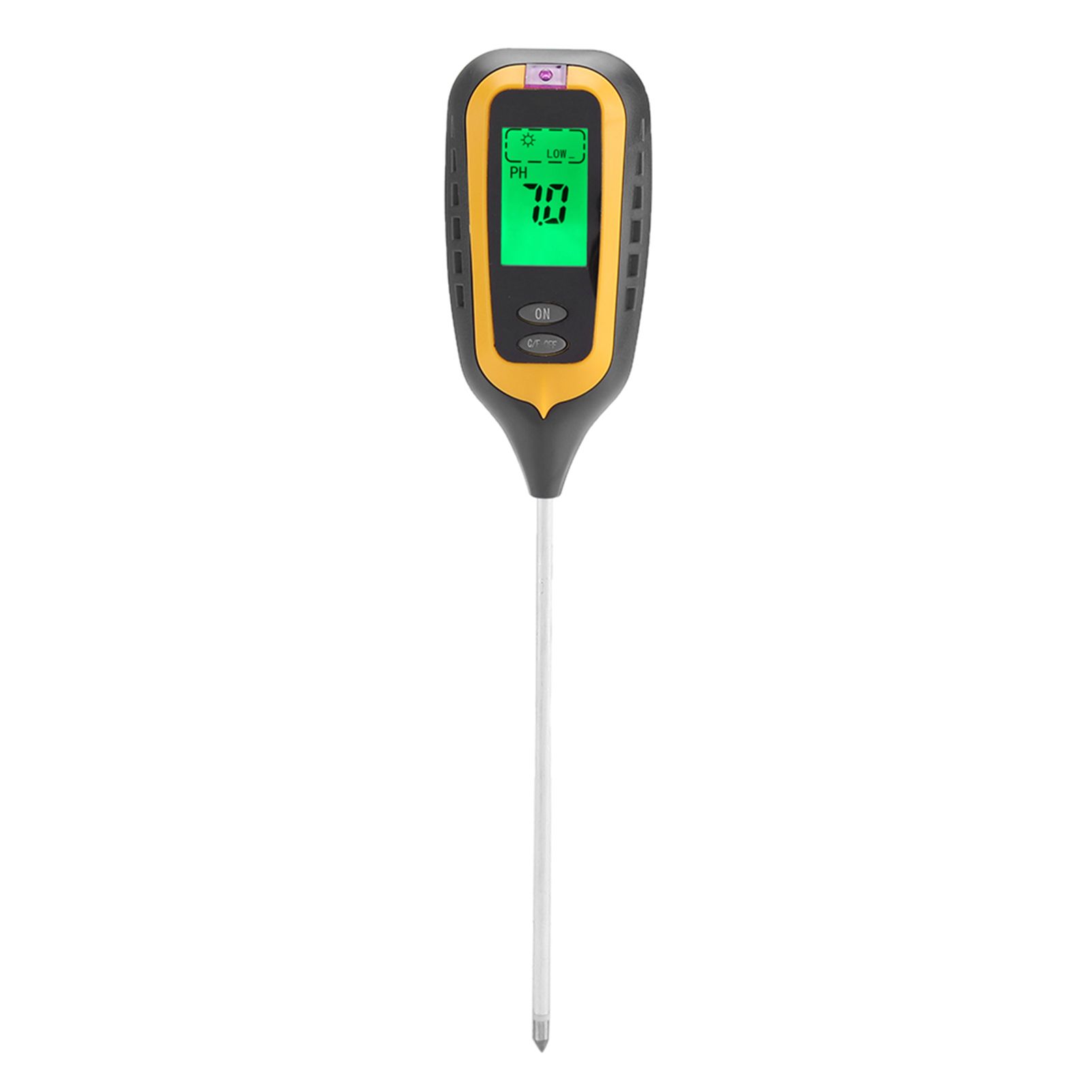 4 In 1 LCD Moisture Temperature Sunlight PH Tester Meter Garden Soil view 10