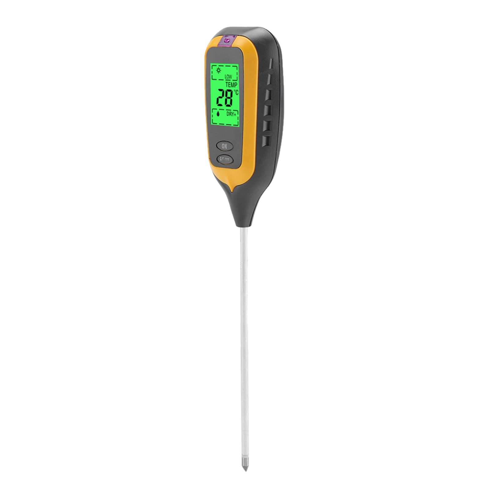 4 In 1 LCD Moisture Temperature Sunlight PH Tester Meter Garden Soil view 11