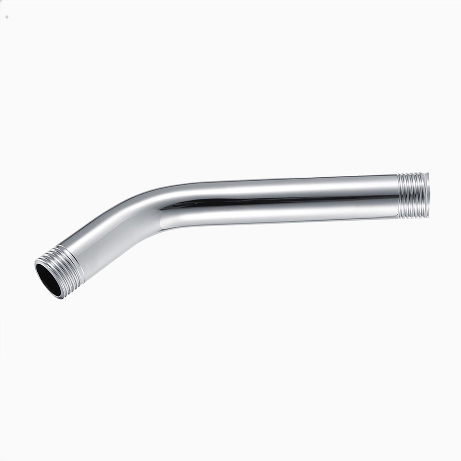 Stainless Steel Handheld Shower Arm Extension Pipe Chrome Plating Wall Mounted view 6