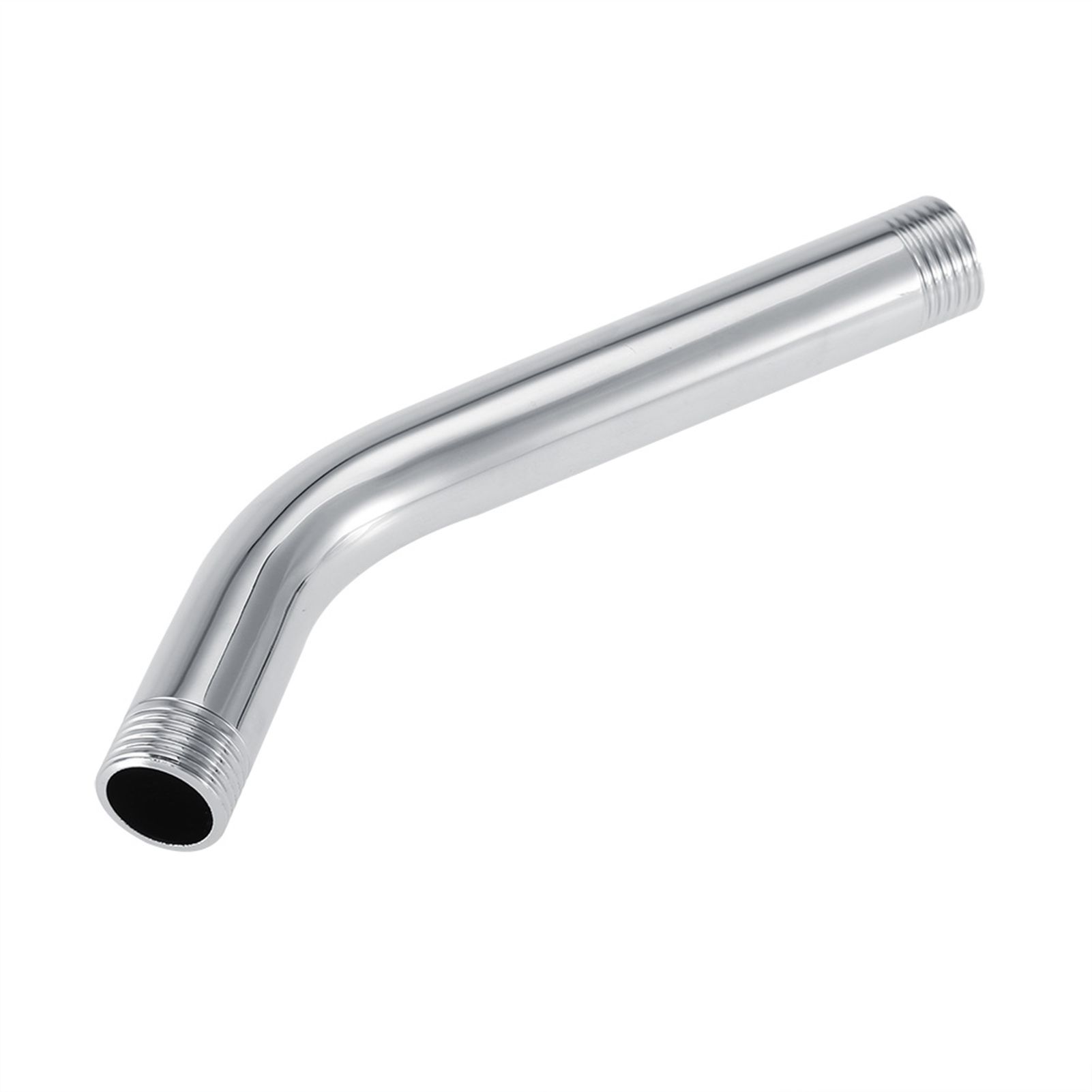Stainless Steel Handheld Shower Arm Extension Pipe Chrome Plating Wall Mounted view 9