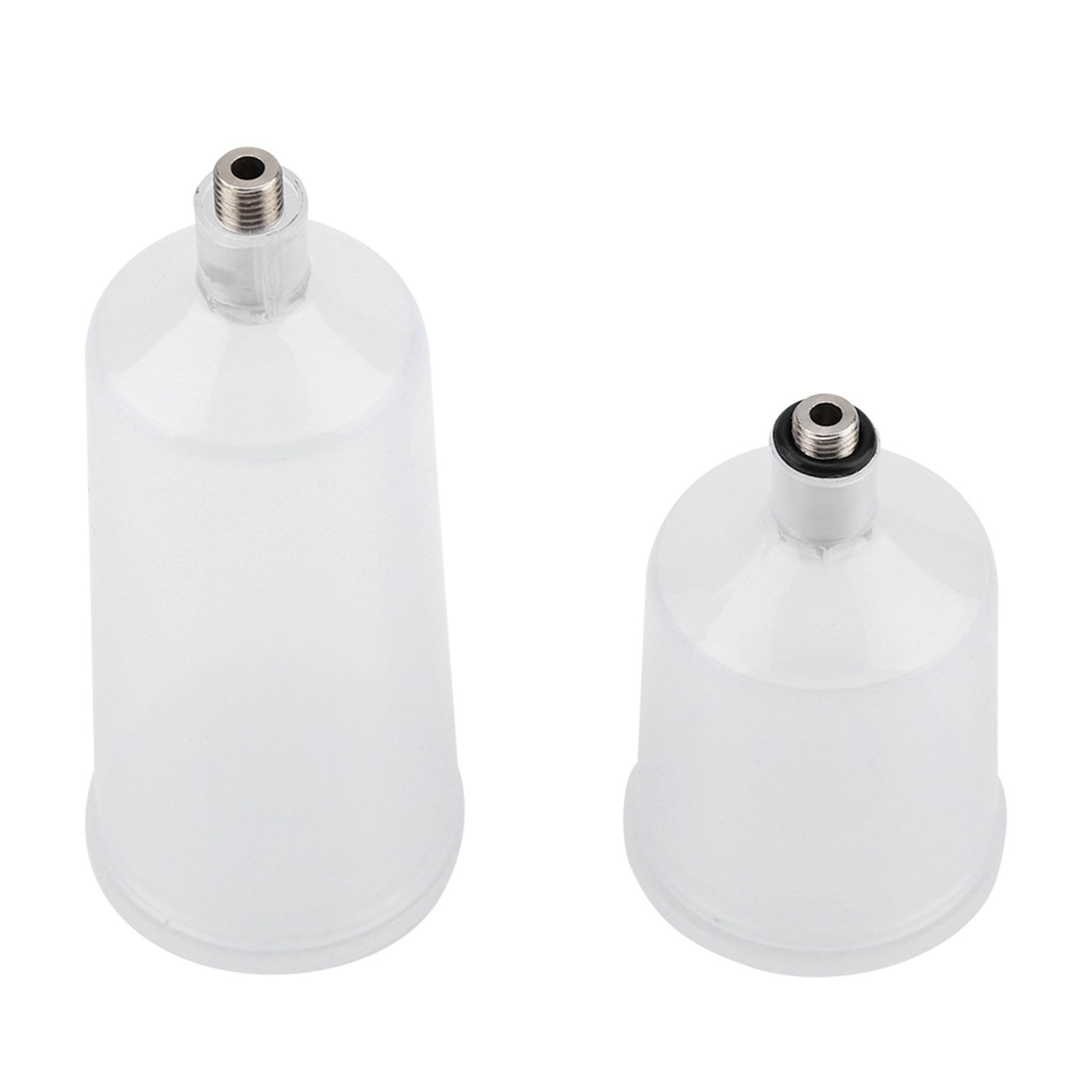 2PCS / Set Plastic Spray Paint Gun Airbrush Cup Pot Fastmover Threaded view 5