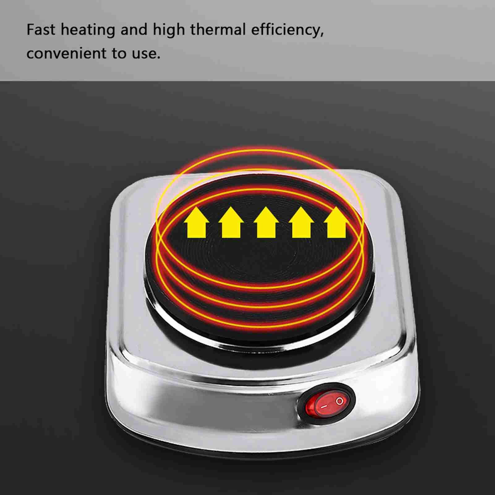 500W Electric Mini Stove Burner Hot Plate Coffee Heater view 7