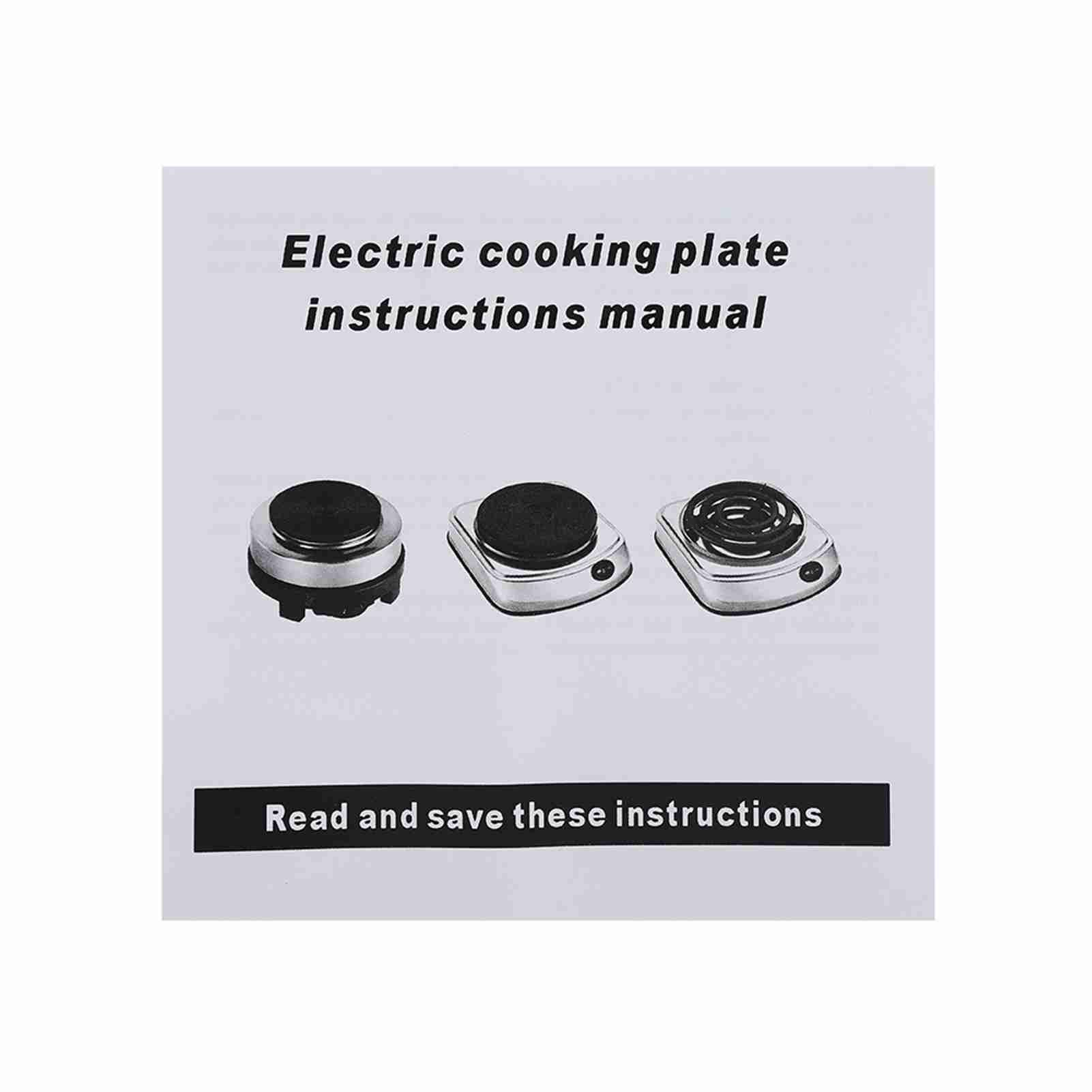 500W Electric Mini Stove Burner Hot Plate Coffee Heater view 10