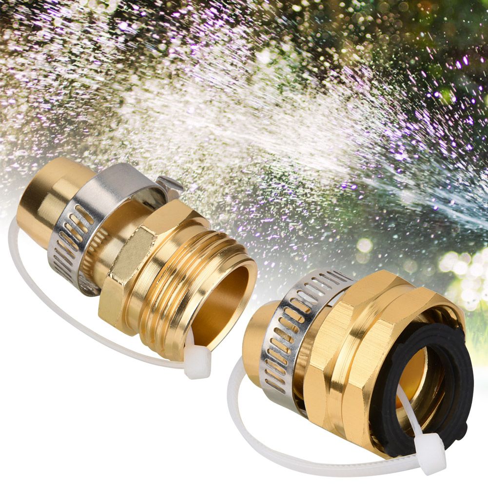 Garden Hose Quick Connect Set Garden Hose Fitting Water Hose Connectors view 3