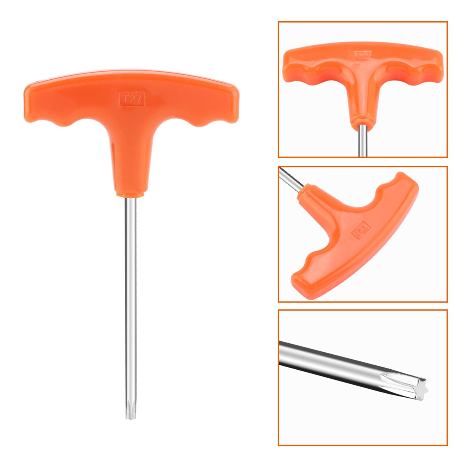Universal T Handle T27 Torx Driver Screwdriver for Stihl Makita # 0812 370 1000 view 11
