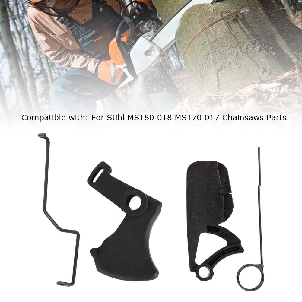 Throttle Hydraulically Trigger Actuated Spring Lever for Stihl MS180 018 MS170 view 8