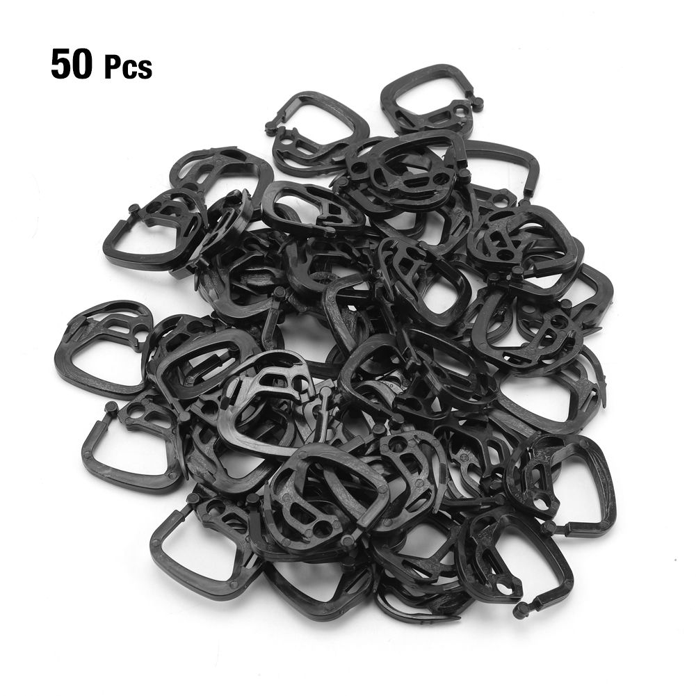 50Pcs Shade Net Clip Clamp Trellis Garden Flower Vegetable Vine Fixed Clip view 2