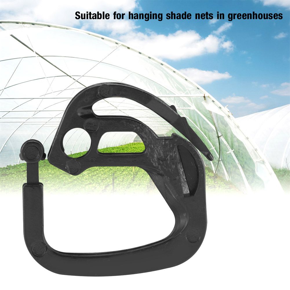 50Pcs Shade Net Clip Clamp Trellis Garden Flower Vegetable Vine Fixed Clip view 6
