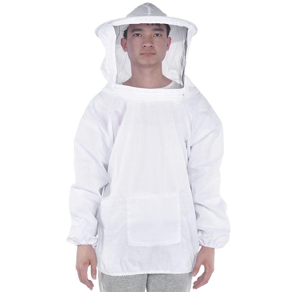 4 in 1 Professional Beekeeping Protective Accessories Set Upper Garment Gloves — image 1