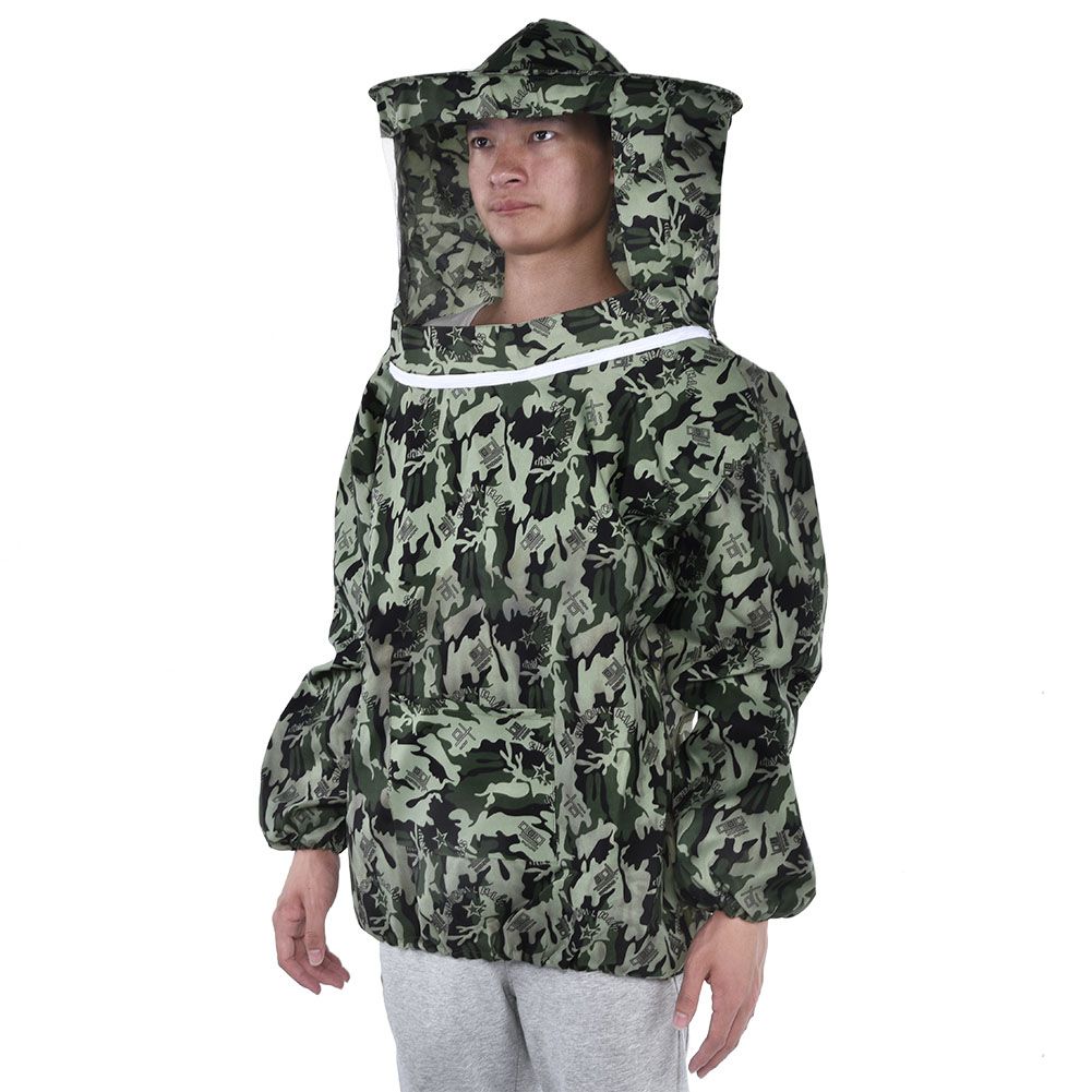 Professional Breathable Beekeeping Protective Upper Garment Coat Jacket Suit view 3