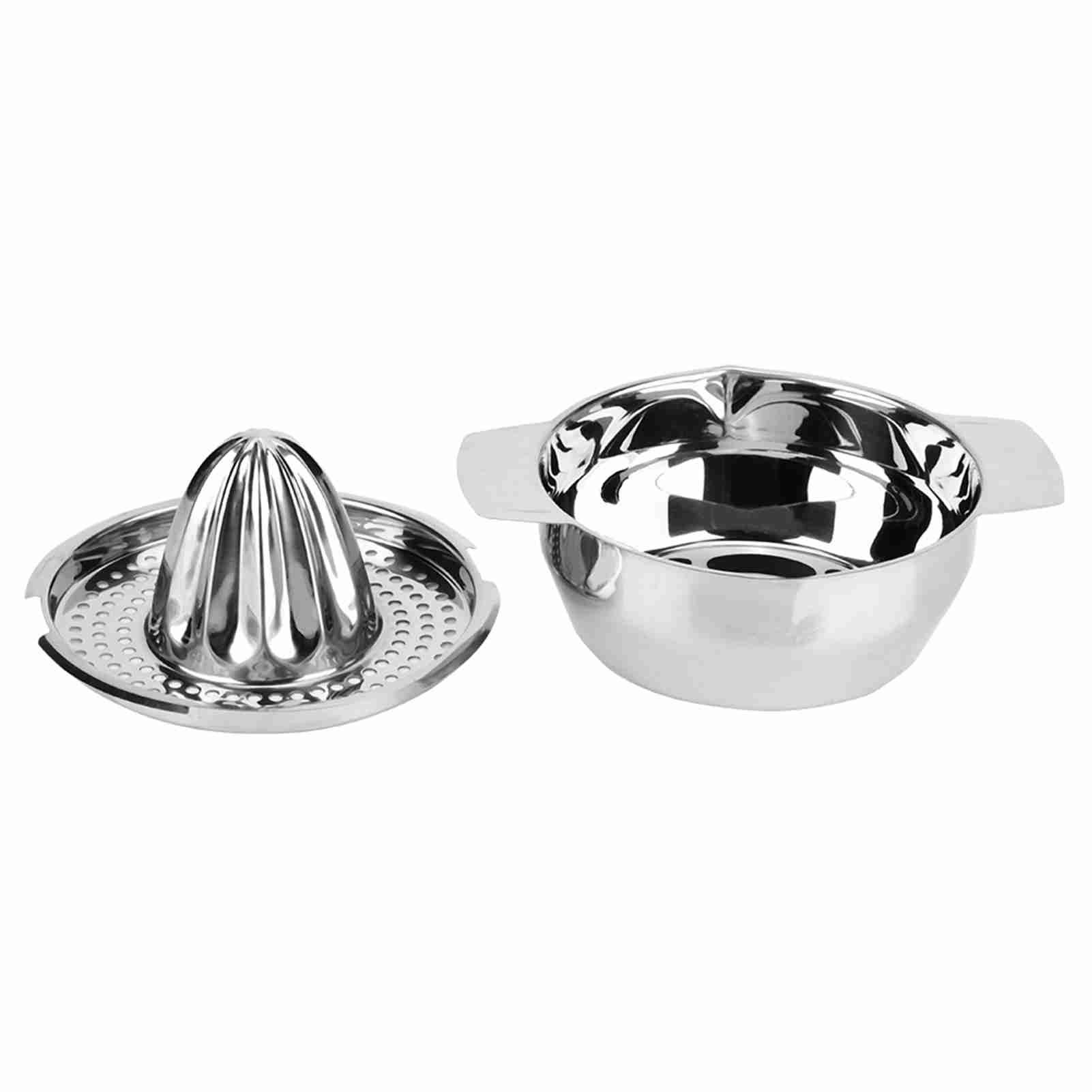 Stainless Steel Portable Manual Lemon Orange Squeezer Household Fruit Juicer view 2