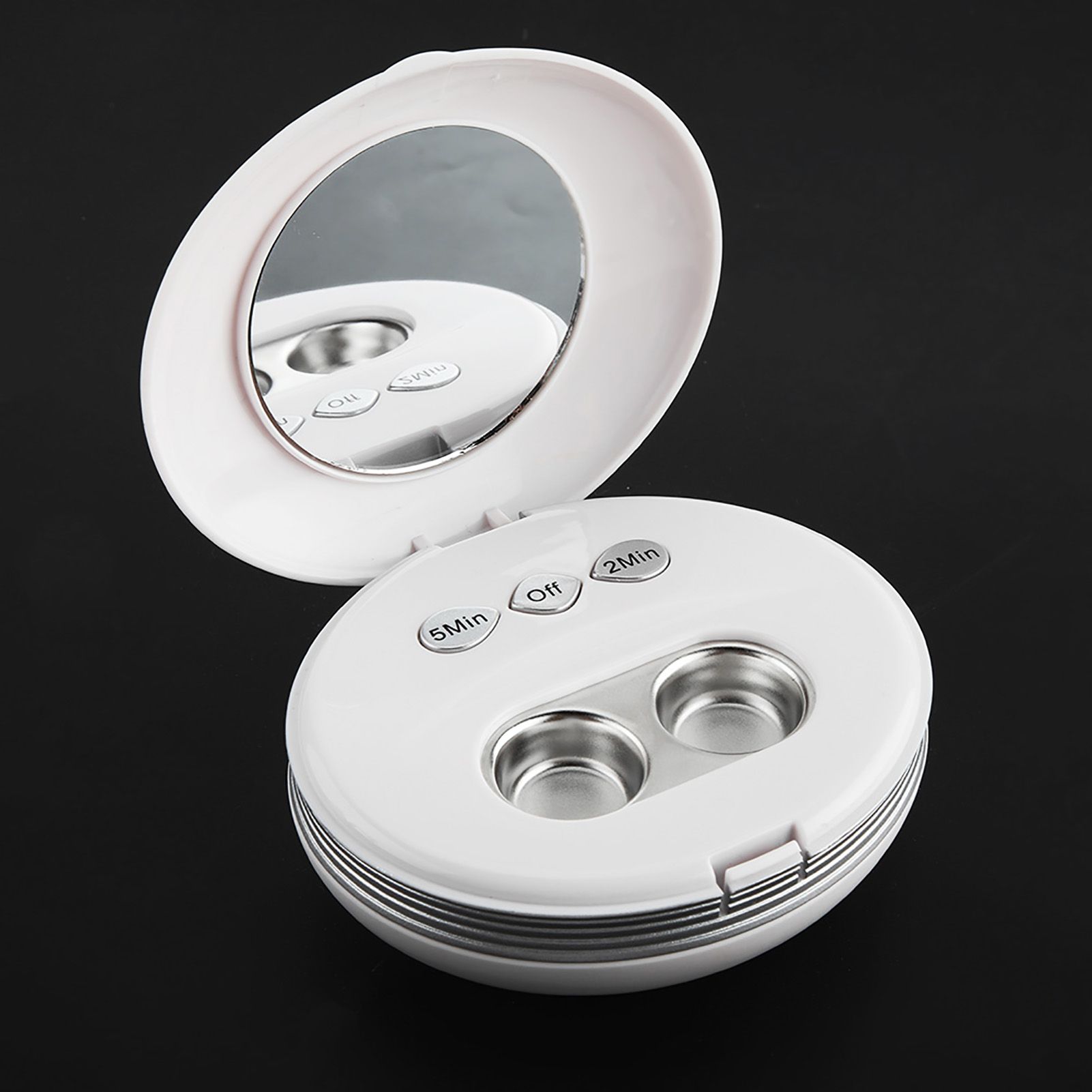 Ultrasonic Contact Lens Auto Cleaner Eye Protein Cleaning Case with USB view 3