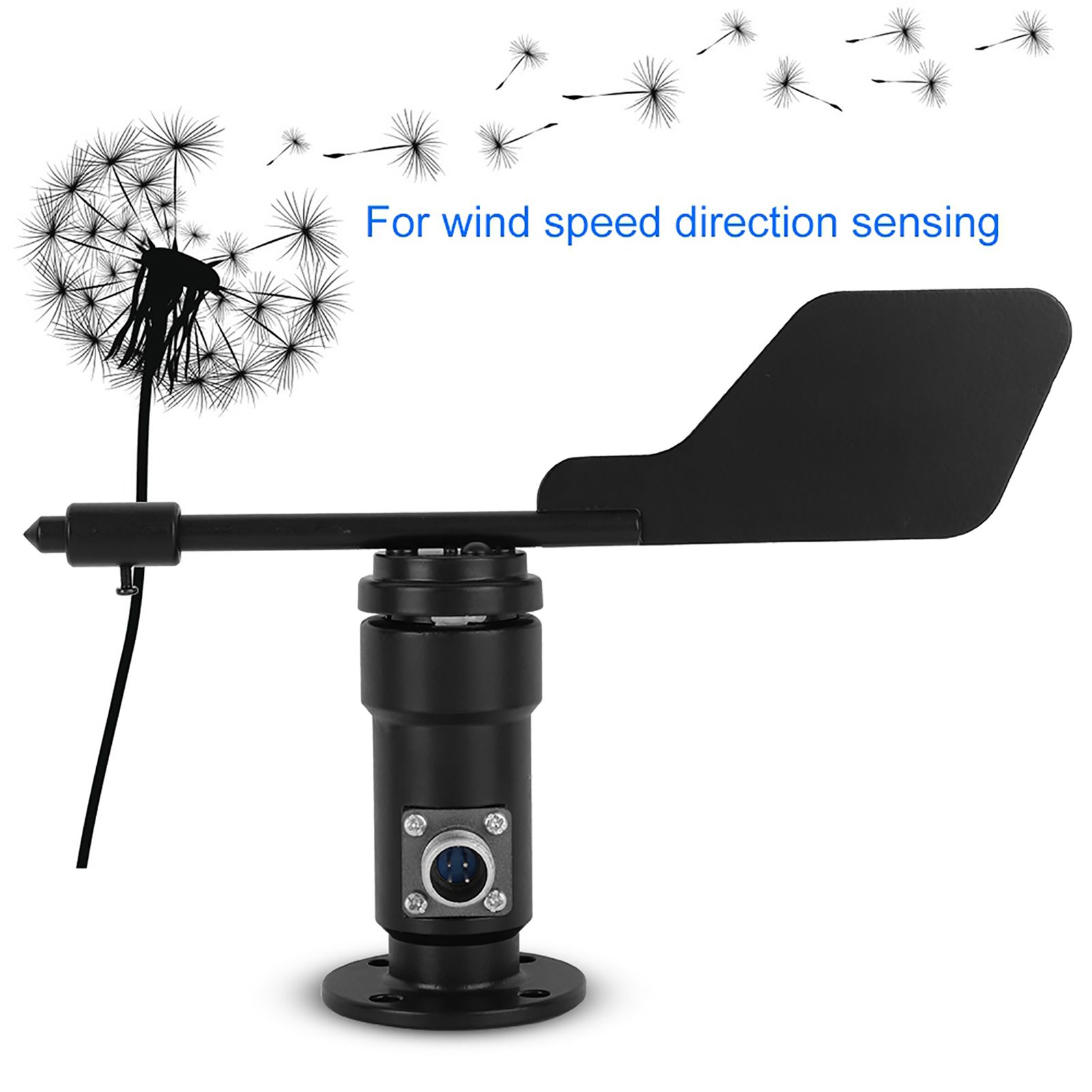Garden Signal Output Aluminum Alloy Wind Direction Sensor Wind Vane view 9
