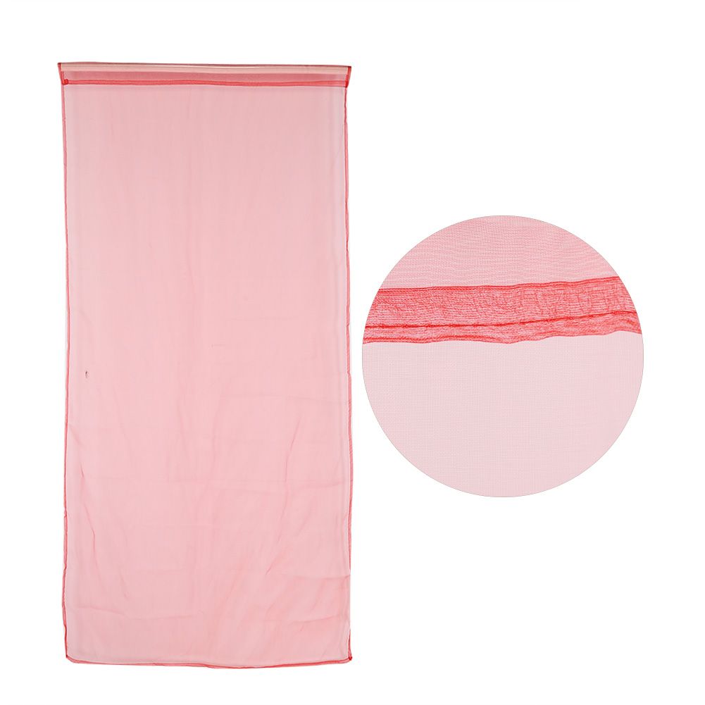 Sheer Rod Pocket Window Curtain Bedroom Balcony Drape Curtain Window Treatment view 6