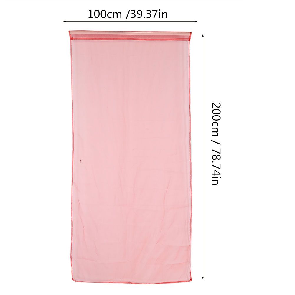 Sheer Rod Pocket Window Curtain Bedroom Balcony Drape Curtain Window Treatment view 7