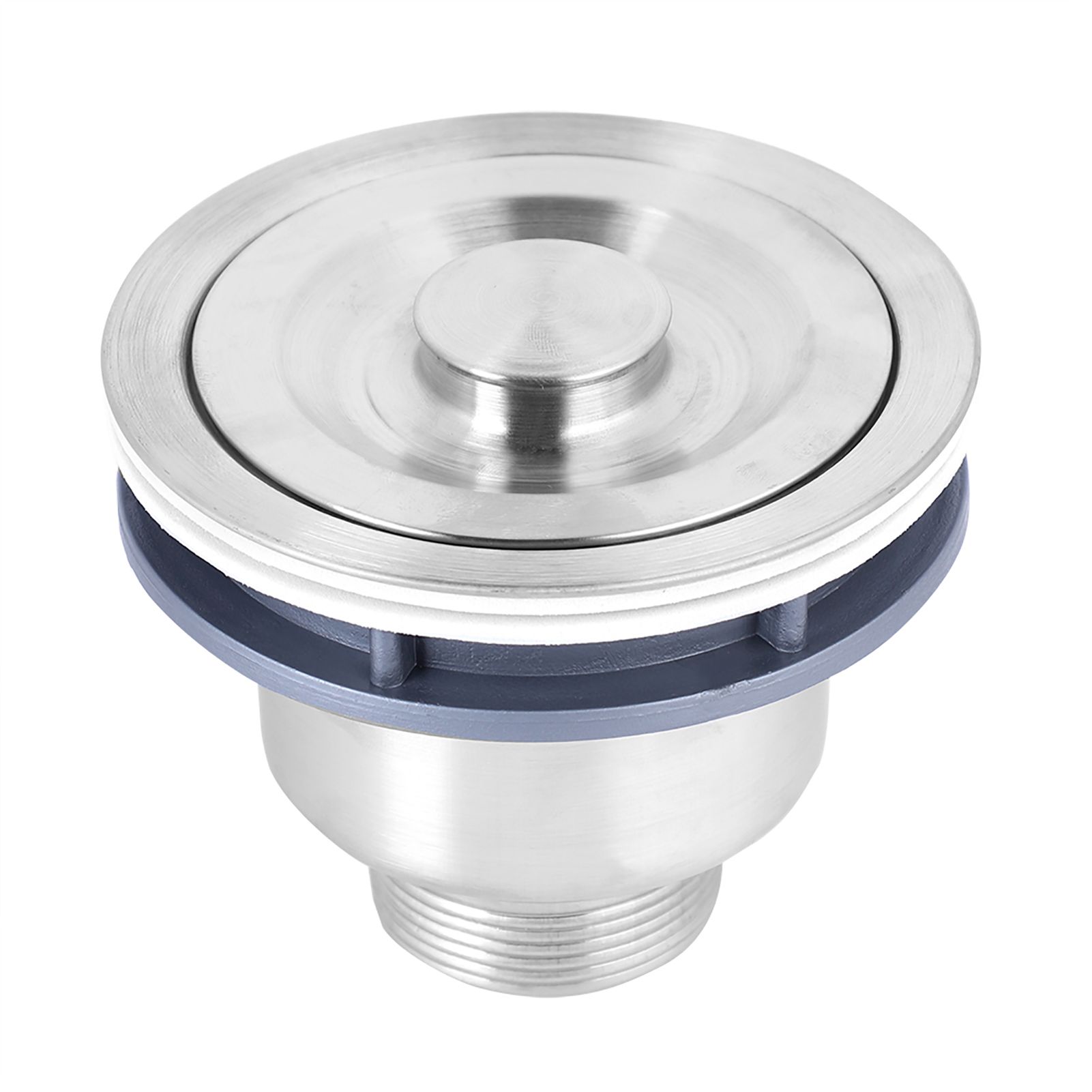 Stainless Steel Silver Sink Drains Sink Strainers Kitchen Drain Stopper