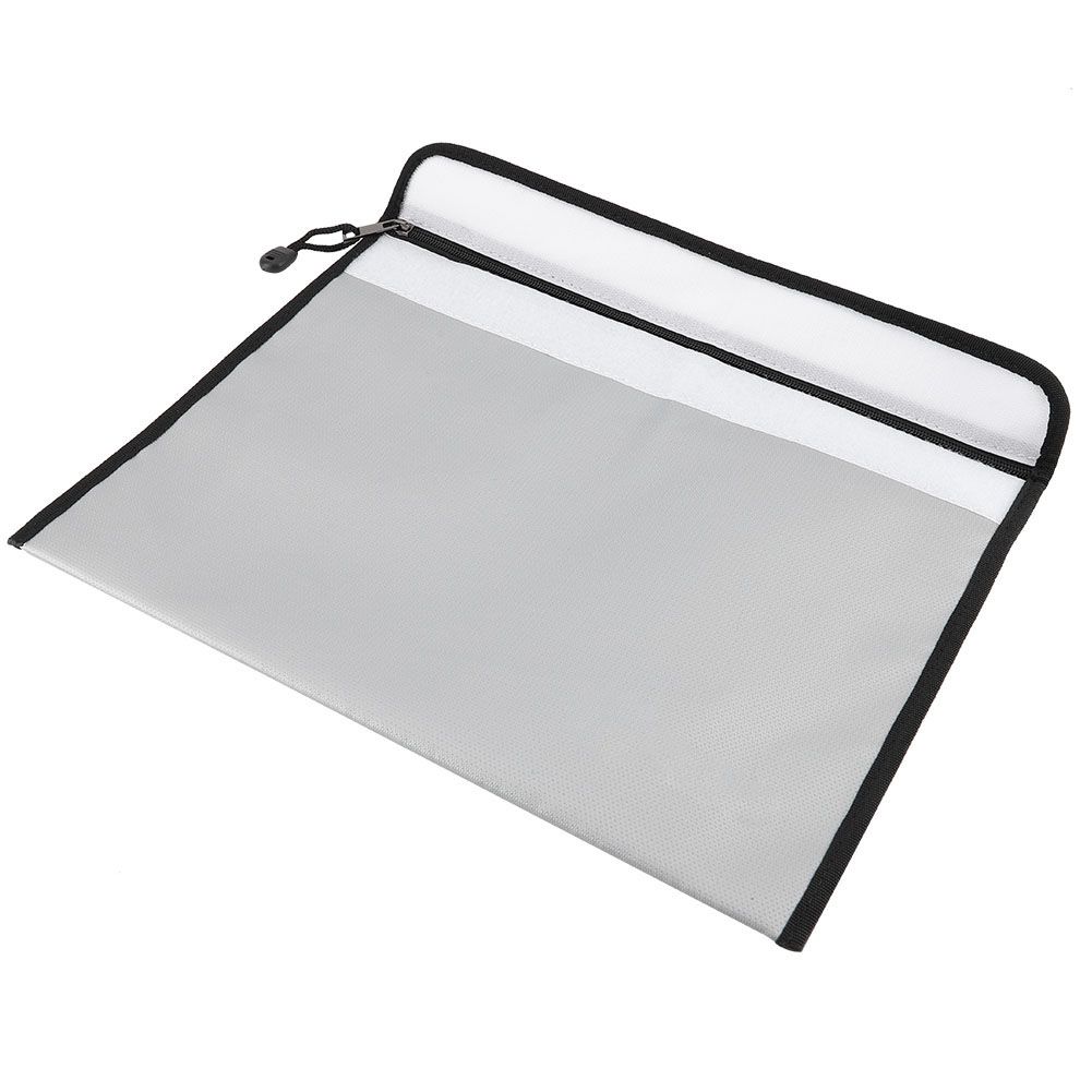 38*28CM Fireproof Waterproof Document Bag File Envolope Safe Storage with view 3