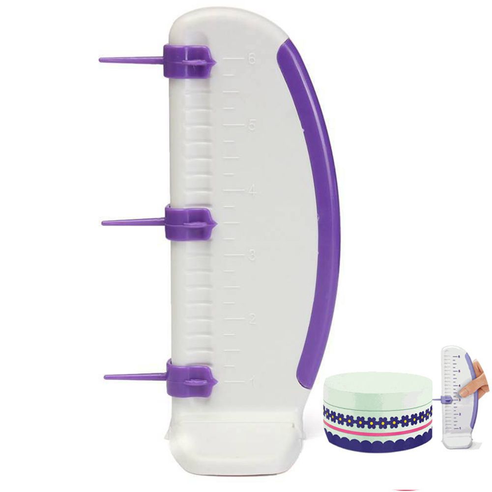 1PCS Plastic Cake Ruler Leveler Decorator Garland Border Accessory Baking — image 1