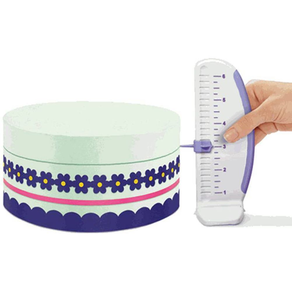 1PCS Plastic Cake Ruler Leveler Decorator Garland Border Accessory Baking view 4