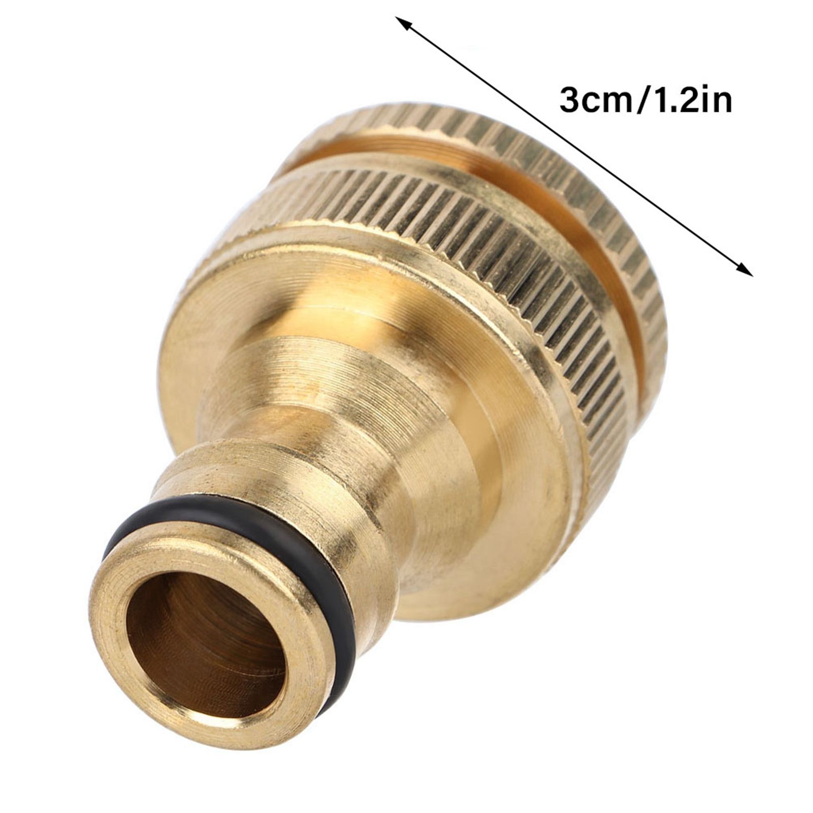3/4 Brass Quick Connection Hose Connector Water Pipe Adapter for Home Garden view 7
