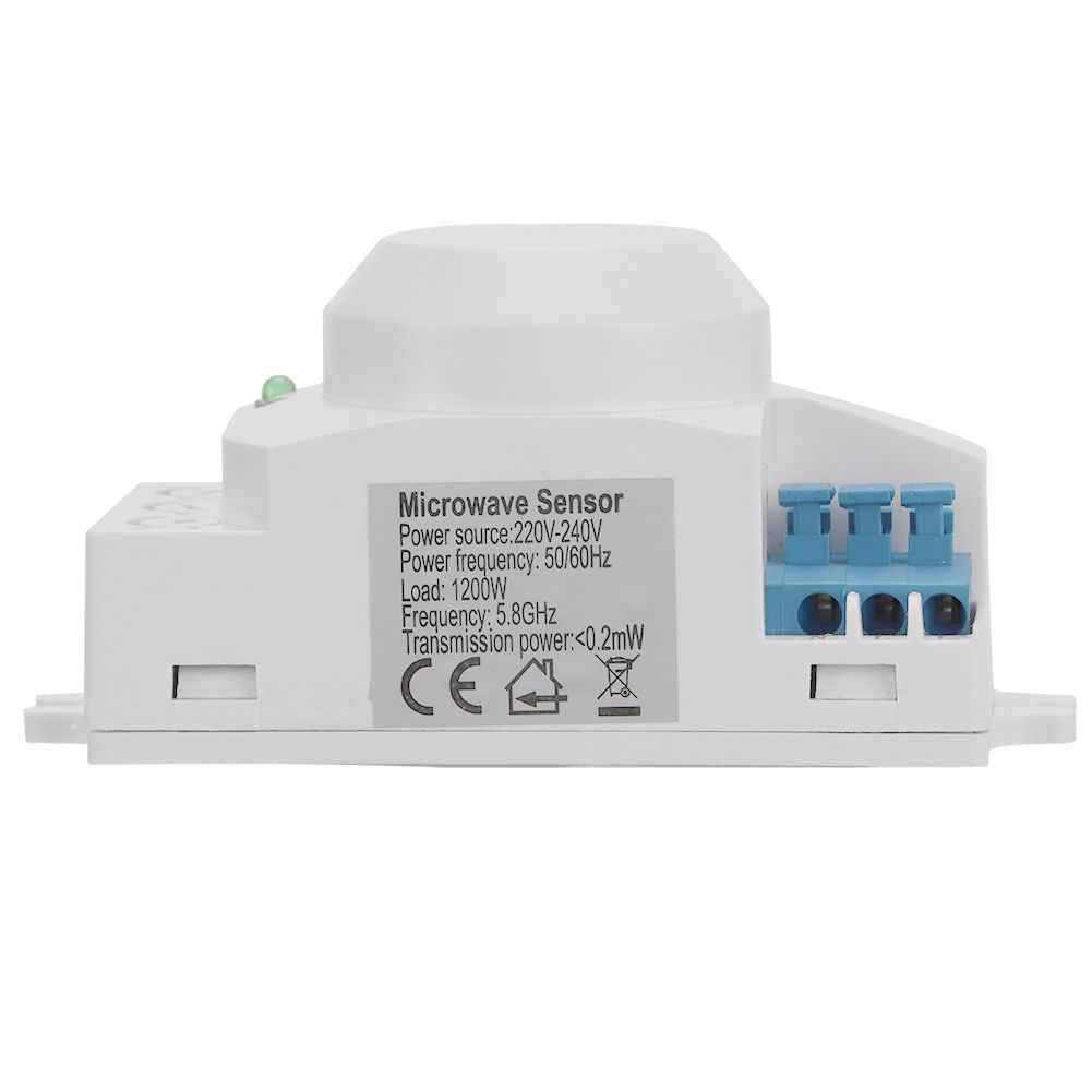 360 Degree Detection Intelligent Microwave Motion Light Sensor Switch 220-240V view 3