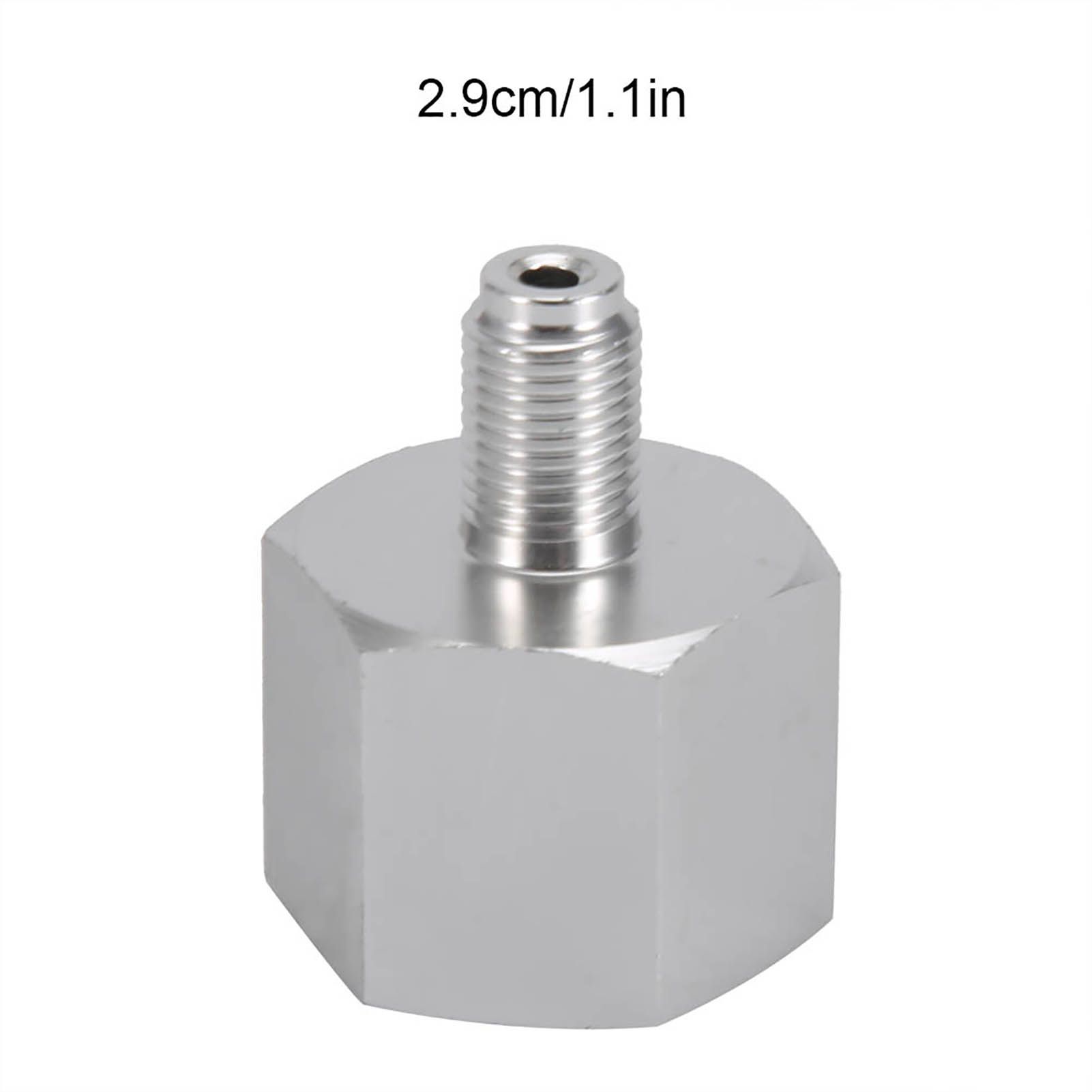 Soda Water CO2 Adapter Mini Regulator Homebrew Beer Corny Keg 3/8‑24UNF to view 8
