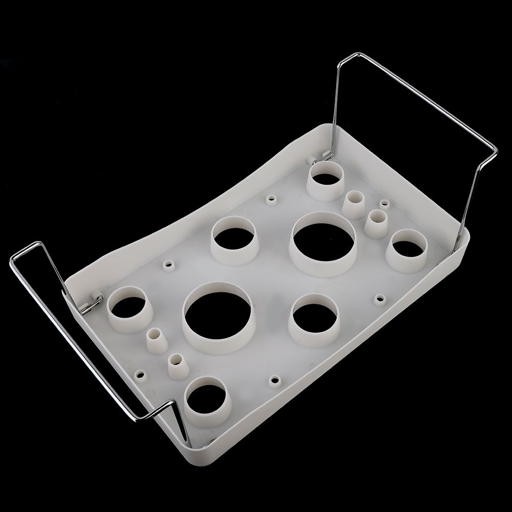 White Cream Piping Bag Holder Stand Shelf Display Rack Cake Baking Tool Accessory view 7