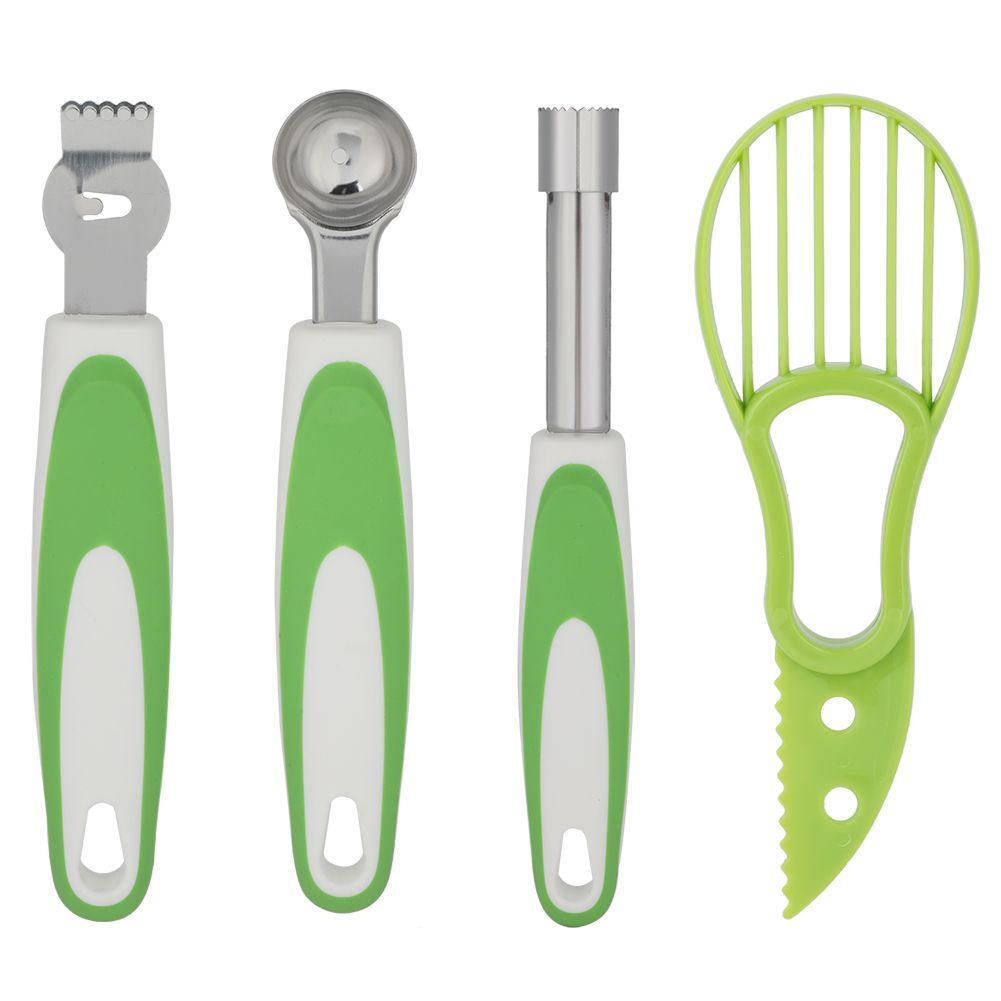 Four Piece Kitchen Gadget Set Fruit Tool Avocado Knife view 2
