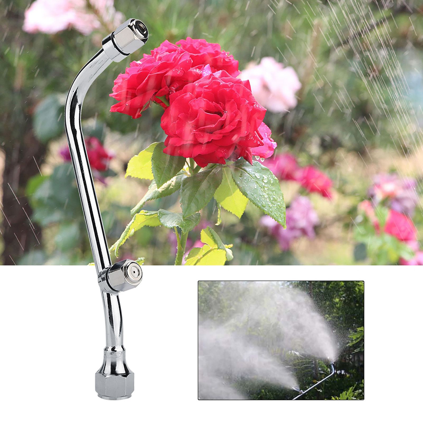 Two Spray Mist Nozzle High Pressure Agricultural Atomizing Sprayer Water view 4