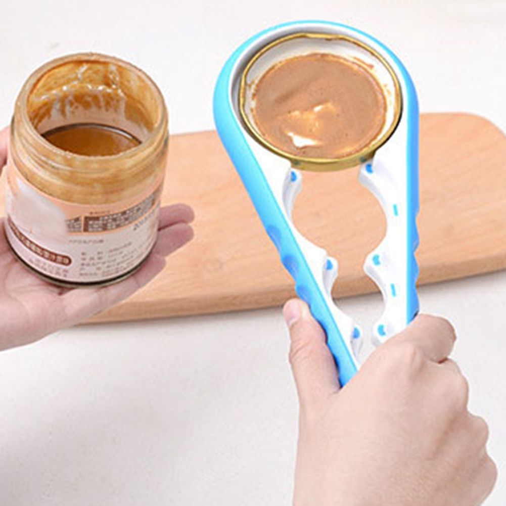 Jar Bottle Opener Kit MultiFunctional Kitchen Tool for Jar Can Easy Grip view 6