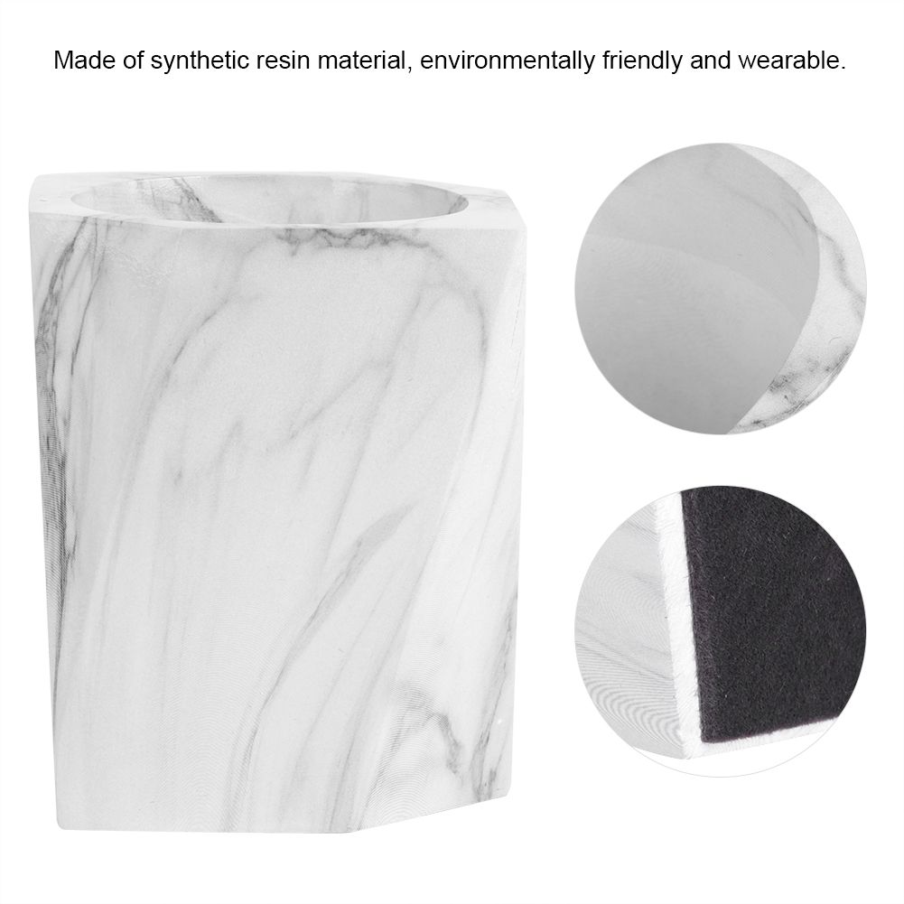 Marbling Cosmetic Makeup Oraganizer Storage Box Home Resin Makeup Case view 8