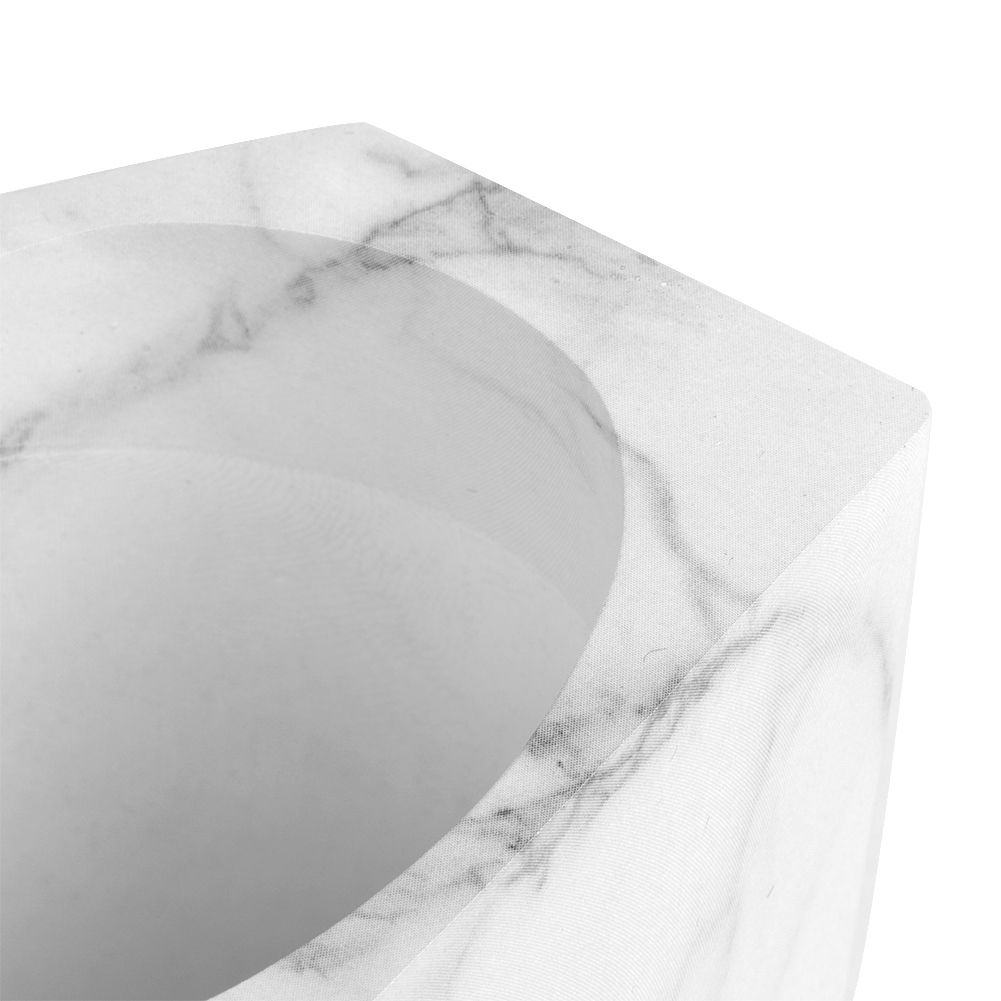 Marbling Cosmetic Makeup Oraganizer Storage Box Home Resin Makeup Case view 9