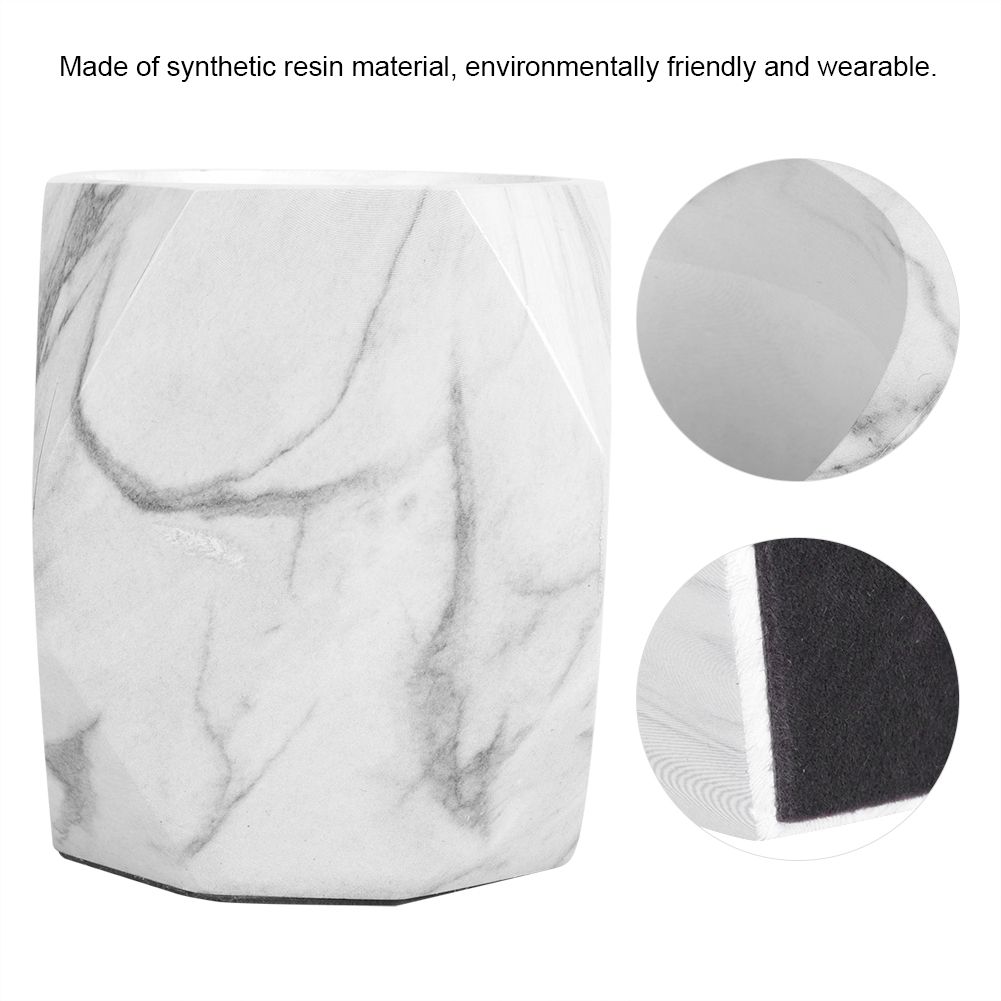 Marbling Cosmetic Makeup Oraganizer Storage Box Home Resin Makeup Case view 8