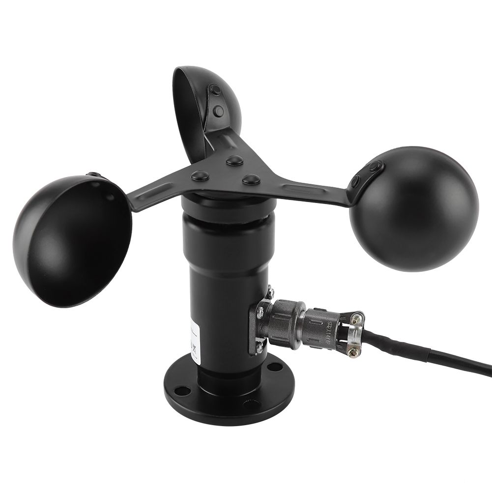Pulse Signal Output Aluminum Alloyed Wind Speed Sensor Anemometer view 7