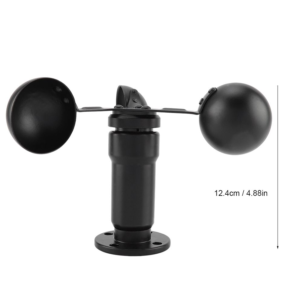Pulse Signal Output Aluminum Alloyed Wind Speed Sensor Anemometer view 9