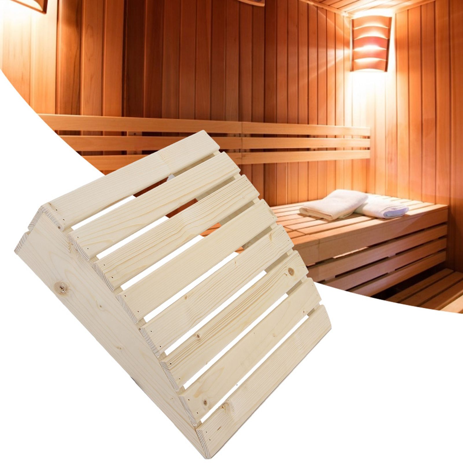 Practical Comfortable Sauna Room Pillow Headrest Sauna Supplies Accessories view 5