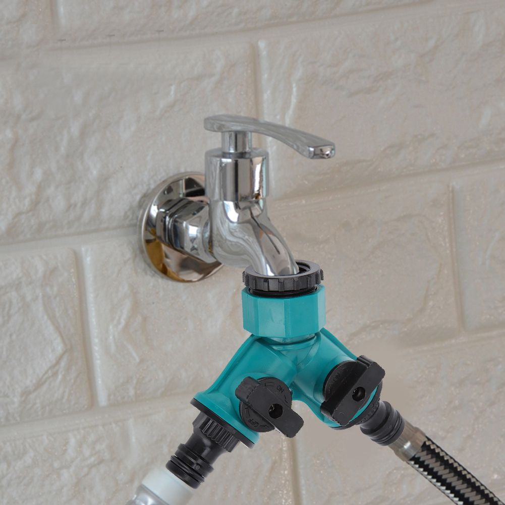 Household Y Shunt Adapter Connector Garden Hose Faucet Switch On view 3
