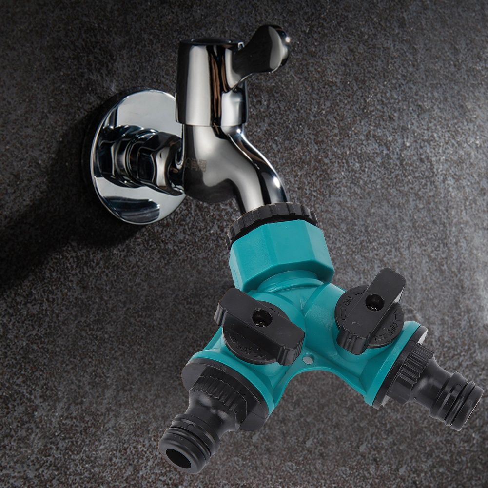 Household Y Shunt Adapter Connector Garden Hose Faucet Switch On view 4