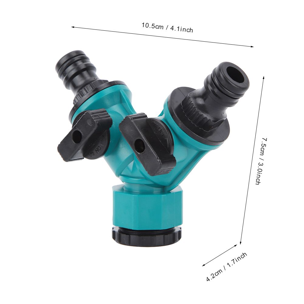 Household Y Shunt Adapter Connector Garden Hose Faucet Switch On view 8