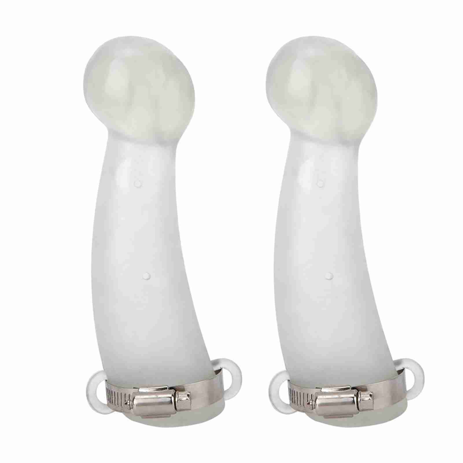 Round Cornered Silicone Safe Cow Calf Cattle Bull Horn Anti fight Protective view 2