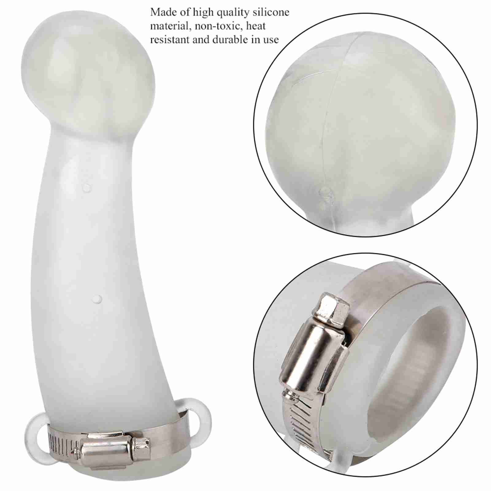 Round Cornered Silicone Safe Cow Calf Cattle Bull Horn Anti fight Protective view 10