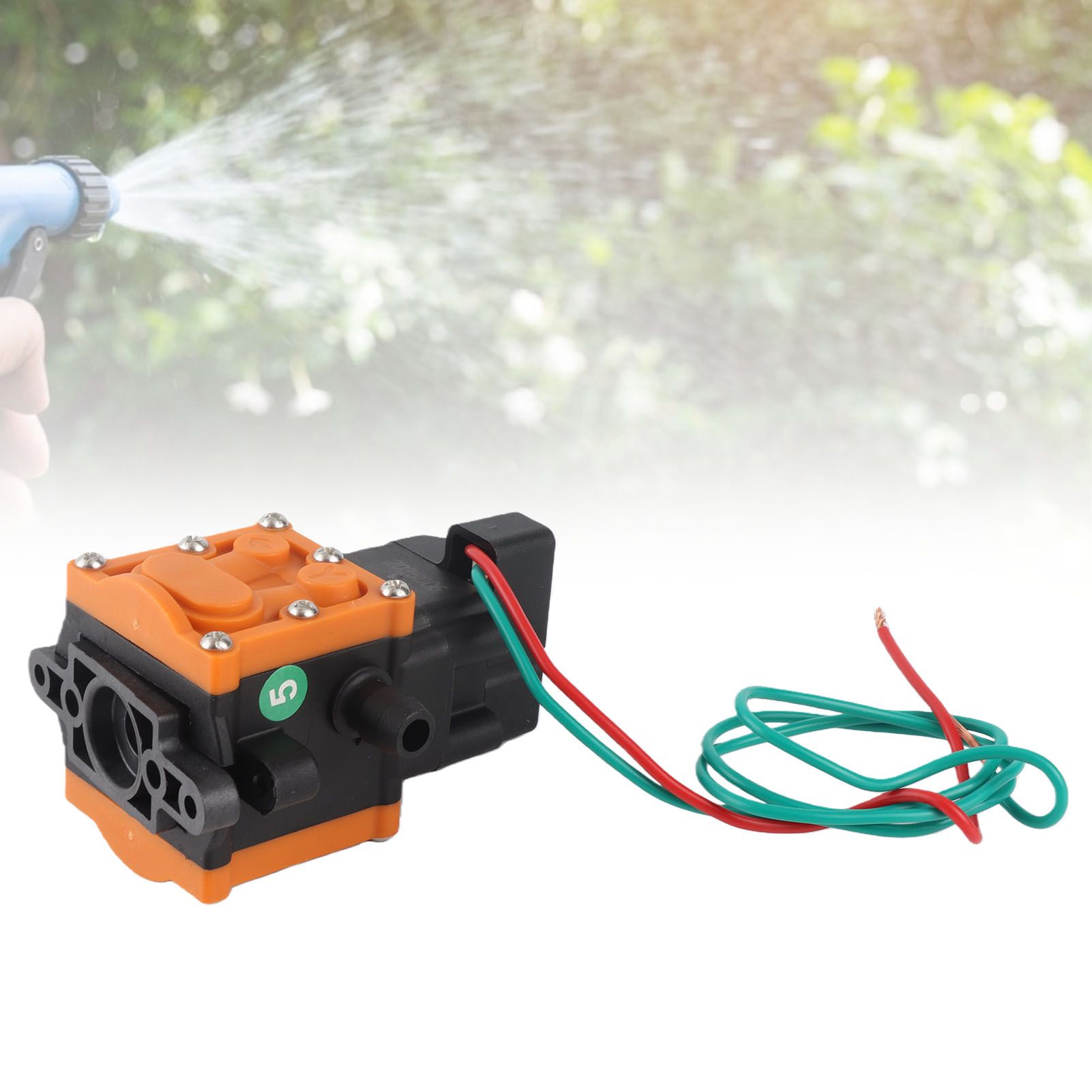 Garden Selfpriming Pump Accessories Electric Sprayer Water Pump Head Diaphragm view 11