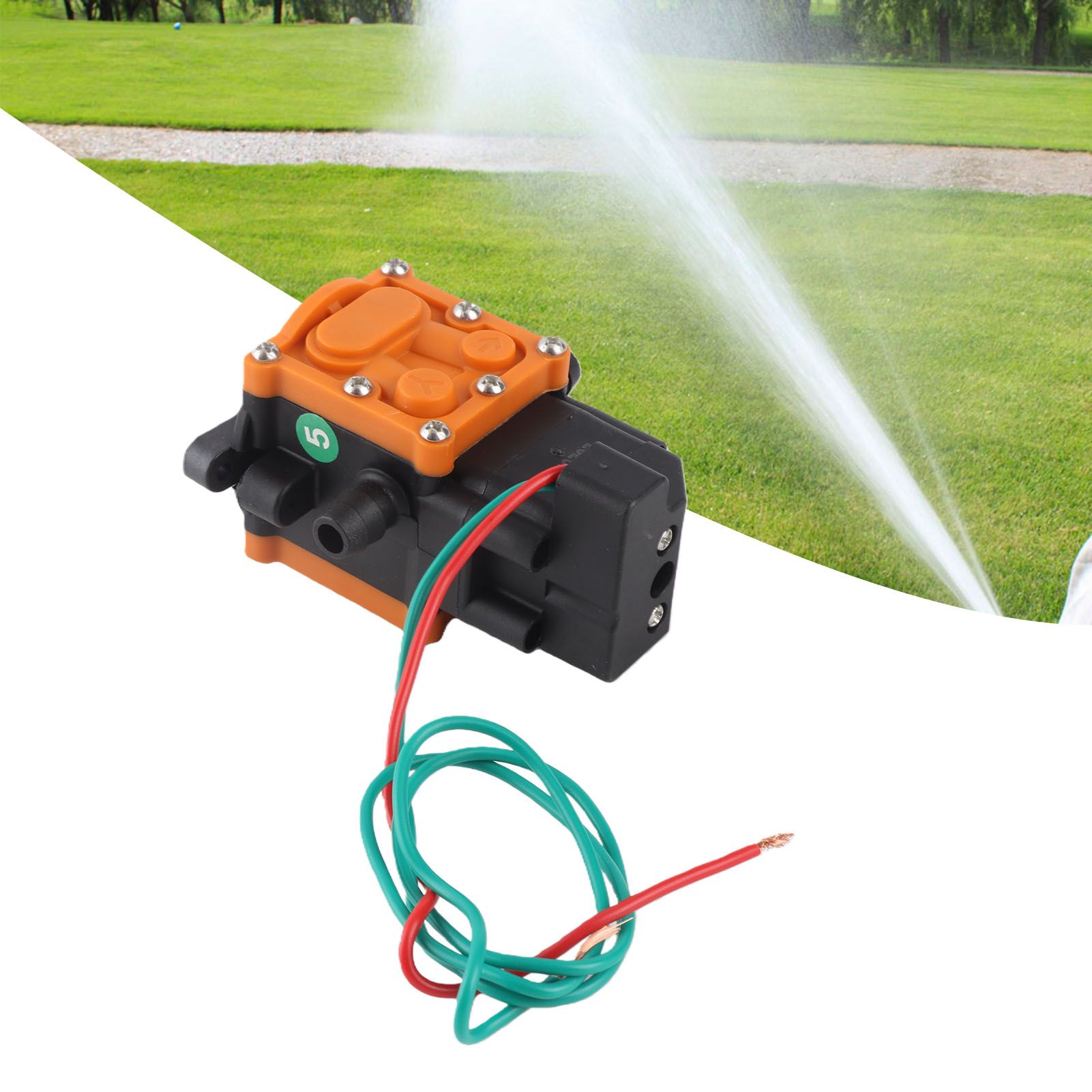 Garden Selfpriming Pump Accessories Electric Sprayer Water Pump Head Diaphragm view 12