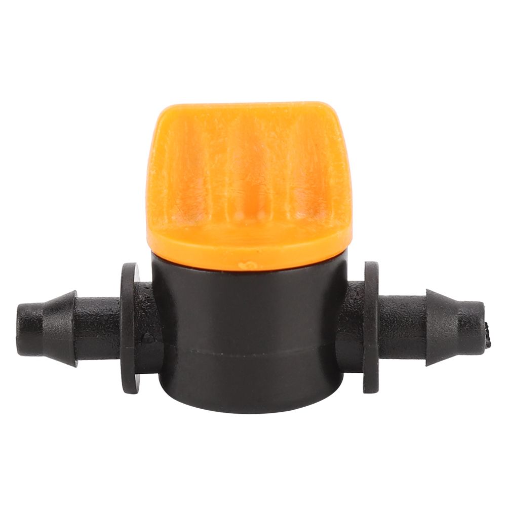 100Pcs Garden Irrigation 2 Way PVC 4/7 Waterstop Straight Connector Hose Valve view 4