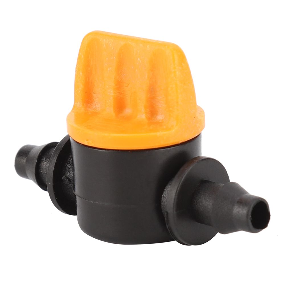 100Pcs Garden Irrigation 2 Way PVC 4/7 Waterstop Straight Connector Hose Valve view 5