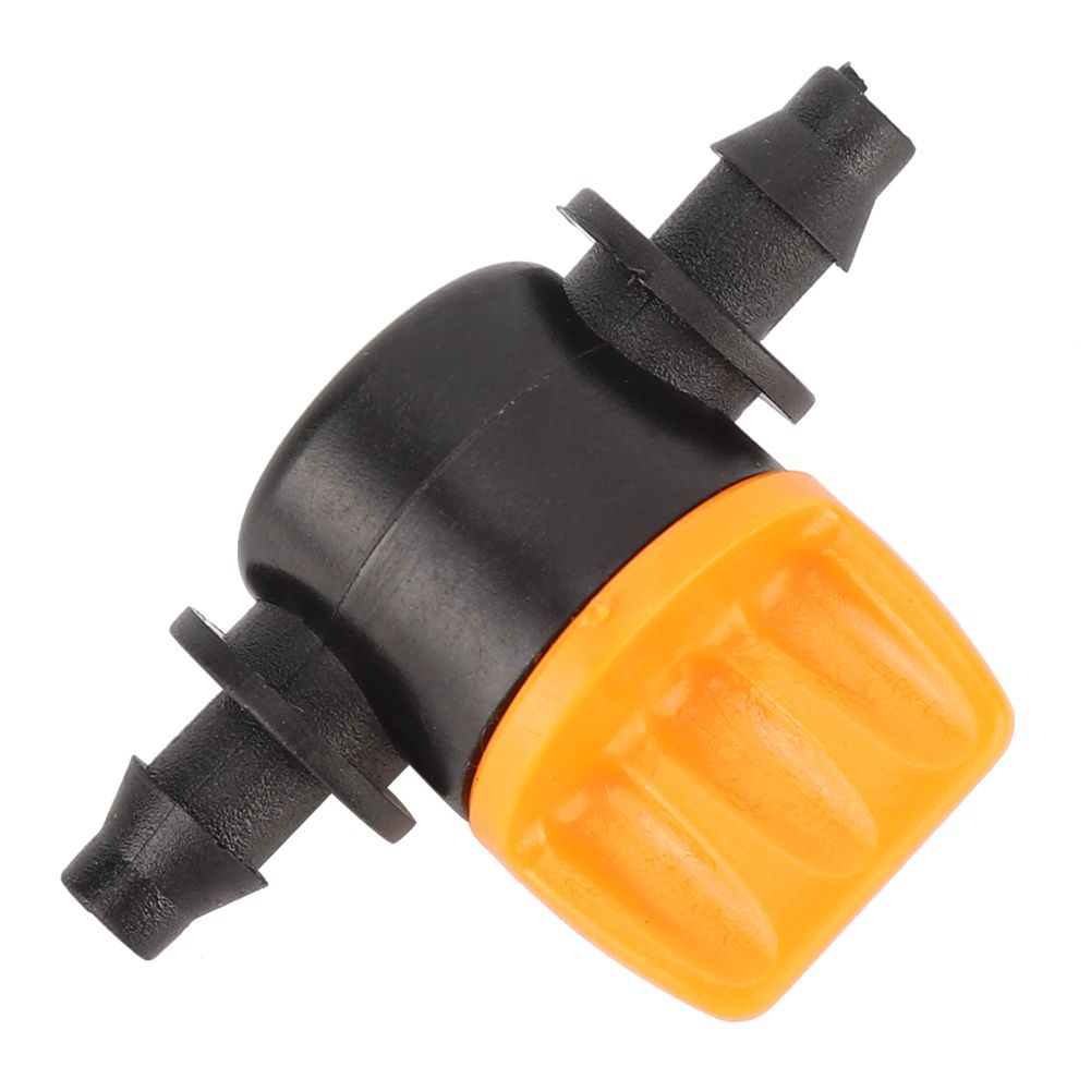 100Pcs Garden Irrigation 2 Way PVC 4/7 Waterstop Straight Connector Hose Valve view 6