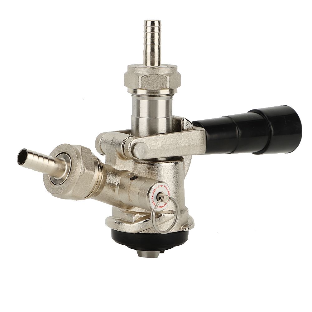 Beer Keg Coupler D Type System with Safety Pressure Relief Valve for US Domestic — image 1