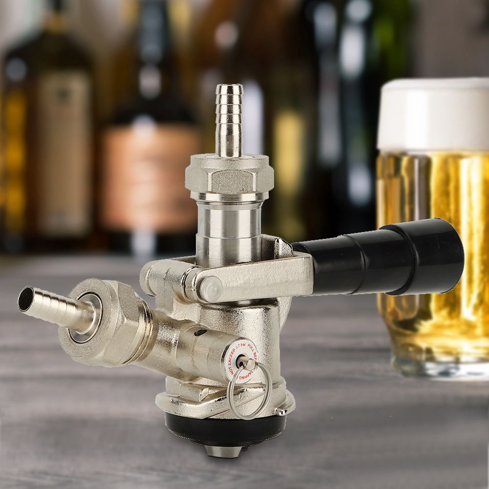 Beer Keg Coupler D Type System with Safety Pressure Relief Valve for US Domestic view 5